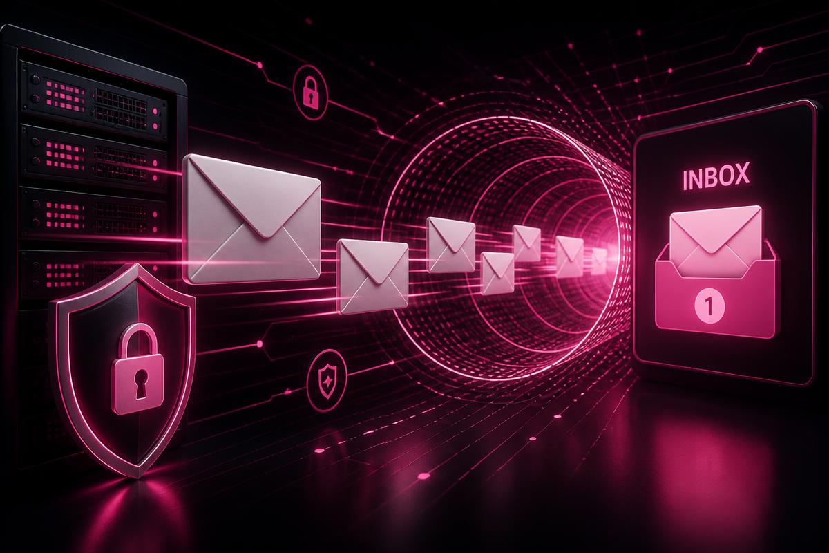 Emails seguros a chegar à caixa de entrada